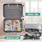 50 Pcs Shoe Bags for Travel, PLULON 15.7" x 11.8" Clear Drawstring Storage Bags Shoes Organizer for Packing Waterproof Dustproof Women Men Portable Travel Essentials