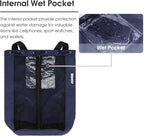WANDF Swim Bag Mesh Drawstring Backpack Beach Backpack for Swimming, Gym, and Workout Gear