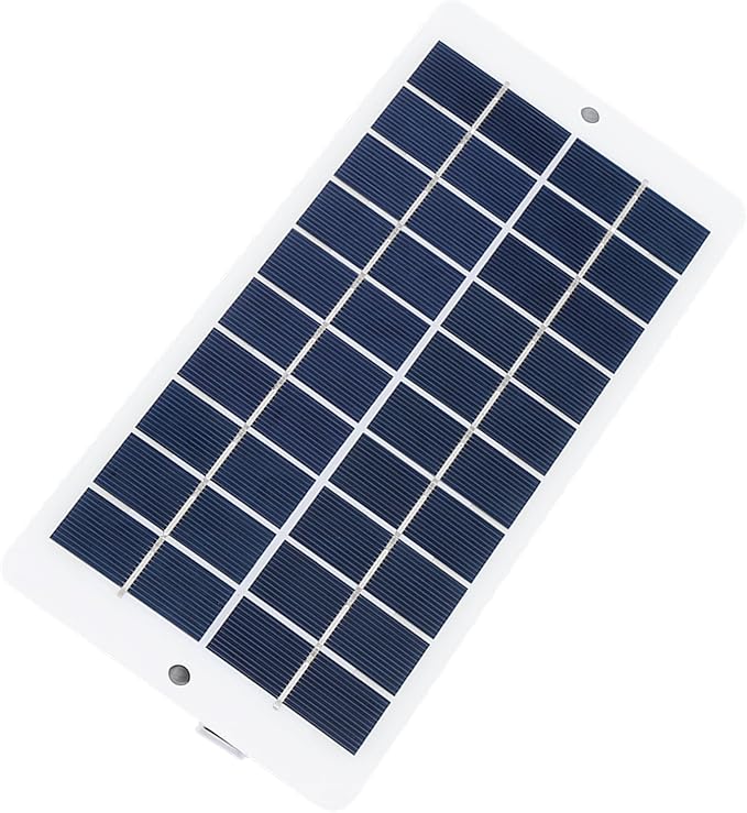 Airshi USB Output Solar Charging Panel, Portable Solar Panel Charger 4.5W 5V Monocrystalline Silicon for Camping