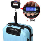 Luggage Weight Scale, Digital Luggage Scale Portable Suitcase Scale Tool Handheld Electronic Scale Backlight Weighting Travel Accessories,for Travel(3Pcs)
