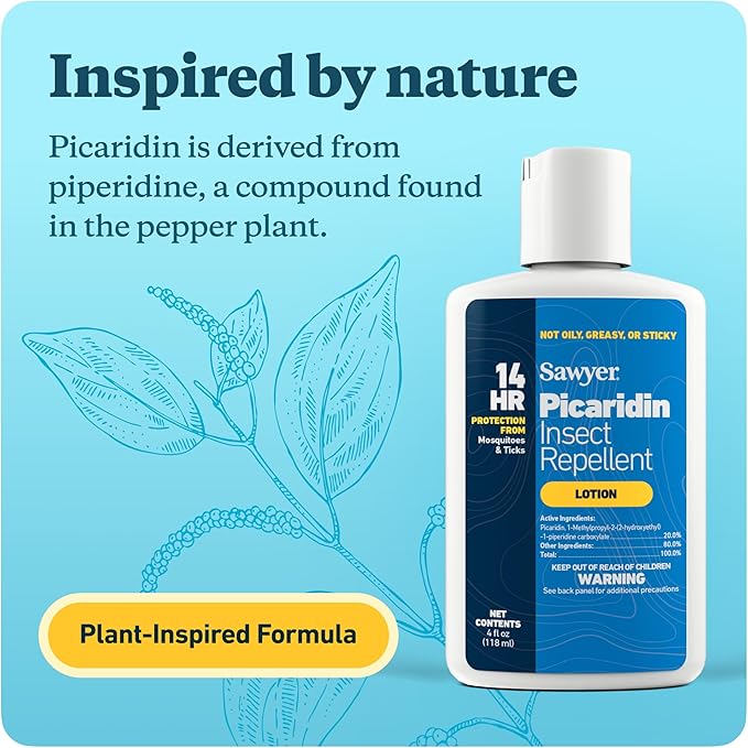 Sawyer Products SP563 20% Picaridin Insect Repellent, Lotion, 3-Ounce