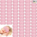 Tarpop 200 Pcs Eye Mask Sleeping Blindfold Eye Cover with Adjustable Strap for Games Party Team Building Travel Individually Wrapped Sleep Mask for Women Men(Pink)