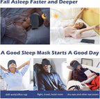 Mavogel Full Coverage Sleep Mask for Sleeping, Light Blocking Eye Mask with Adjustable Closure, Ultra Soft Breathable Modal Eye Cover for Women Men, Pressure-Free for Travel, Nap & Shift Work