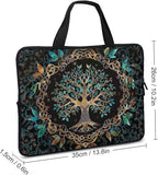 Tree of Life Bohemian Laptop Bag Laptop Case Computer Messenger Bag with Adjustable Shoulder Strap