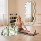 BLUBOON Duffle Bag Girls Kids Cute Gym Bag with Shoes Compartment & Wet Separation Waterproof Sports Overnight Travel Bag