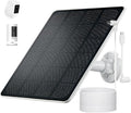 Ring Camera Solar Panel Charger, Compatible with Stick Up Cam, Stick Up Cam Pro, Spotlight Cam Plus/Pro, 5W5V, Weatherproof, 3M/9.8FT Cable (1Pack)