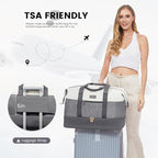 LOVEVOOK Weekender Bag, Large Travel Duffel Bag for Women with 2 Packing Cubes, Carry on Overnight Bag with Shoe Compartment, Mom Hospital Bags for Labor and Delivery