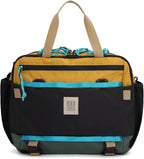 Topo Designs Mountain Cross Bag, Functional + Flexible Briefcase, Removable Shoulder Strap, Fair Trade (Mustard/Forest)