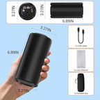 Portable Laptop Charger 27000mAh 98Wh, Power Bank with AC Outlet 65W PD Fast Charging External Battery Pack, Mini Portable Power Station for MacBook Pro Dell HP Travel Camping Airline Approved