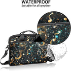 Laptop Shoulder Bag for Women Men, Waterproof Computer Case Messenger Bag Briefcase for Business Office Travel