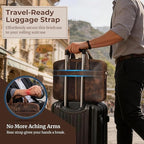 Augus Leather Messenger Bag for Men Vintage Travel Backpack 17 inch laptop Briefcase Shoulder Bags