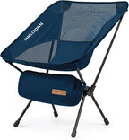 CAMEL CROWN Camping Chair Heavy Duty Backpacking Chair - Ultra-Light Folding Chair with Carry Bag, Portable Compact for Outdoor, Lawn, Hiking, Beach, Picnic