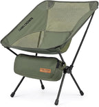 CAMEL CROWN Camping Chair Heavy Duty Backpacking Chair - Ultra-Light Folding Chair with Carry Bag, Portable Compact for Outdoor, Lawn, Hiking, Beach, Picnic