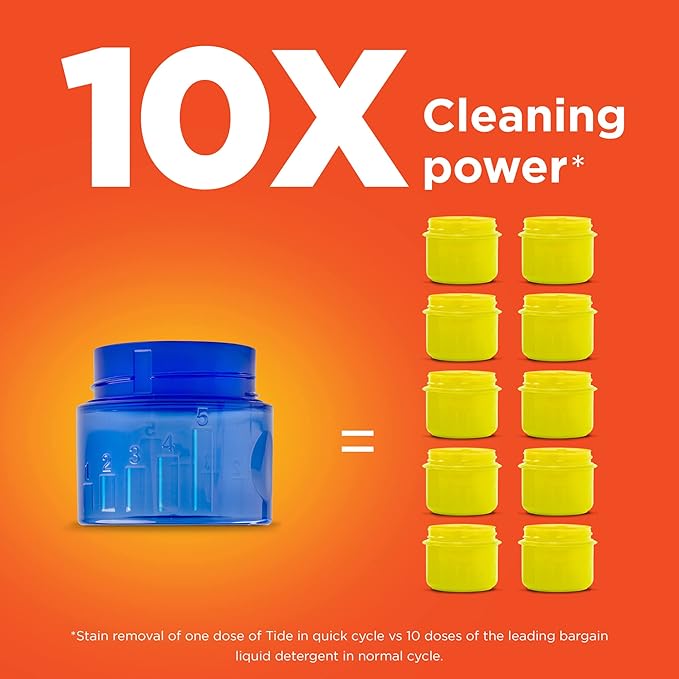Tide Original Scent Liquid Laundry Detergent, 32 loads, 50 fl oz (Packaging May Vary)