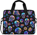 MNSRUU Laptop Bag for 15.6 inch Black Gothic Bats
