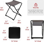 SUNNYFEEL 3 in 1 Folding Camping Table, Stool, and Footrest, Lightweight Portable up to 300 LBS, Easy to Carry for Beach, Fishing, Trip, Picnic, Lawn, Concert Outdoor
