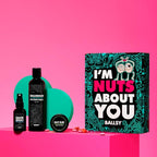 Ballsy Nuts About You Sack Pack, Men's Fresh Kit, Gift for Valentine's Day, Includes Ballwash, Sack Spray and NutRub, Forest & Fields