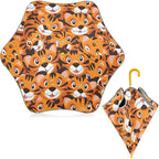 ALAZA Kids Umbrella for Girls Boys UPF 50+ Anti-UV Umbrella for Rain and Sun Age 3-8