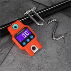 Rechargeable Bluetooth Luggage Scale - 300kg/50g Stainless Steel Hook, Portable Handheld Balance