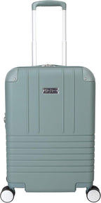 Jessica Simpson Countryside 2-Piece Set (21" & 30") Expandable 8-Wheel Spinner Large Checked Luggage Suitcase, Chinois Green