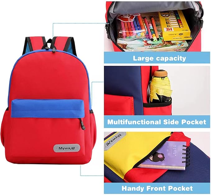 13 inch Kids Preschool Toddler Backpack Cute Cool Lightweight Daypack For Boys and Girls