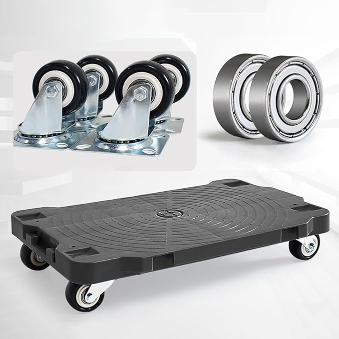 Genérico Moving Furniture Transportation, Extendable Tool for Moving and Transportation – Travel Trolley with Multipurpose Wheels | for Adults Moving, Home, Camping, Shopping and Travel