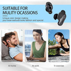 [3 Pairs] Ear Tips Cover for Bose QuietComfort Earbuds II (2022) &Bose QuietComfort Ultra Earbuds (2023), Silicone Sport Ear Hook Cover, Anti-Slip Replacement Eartip Accessories (S,M,L) (Black)