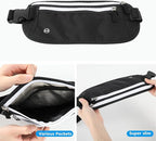 XIEEAOZEE Travel Money Belt, Travel Waist Wallet with RFID Blocking & Hidden Fanny Pack for Men and Women, Hidden Passport Holder to Protect Credit Cards, Passports and Documents
