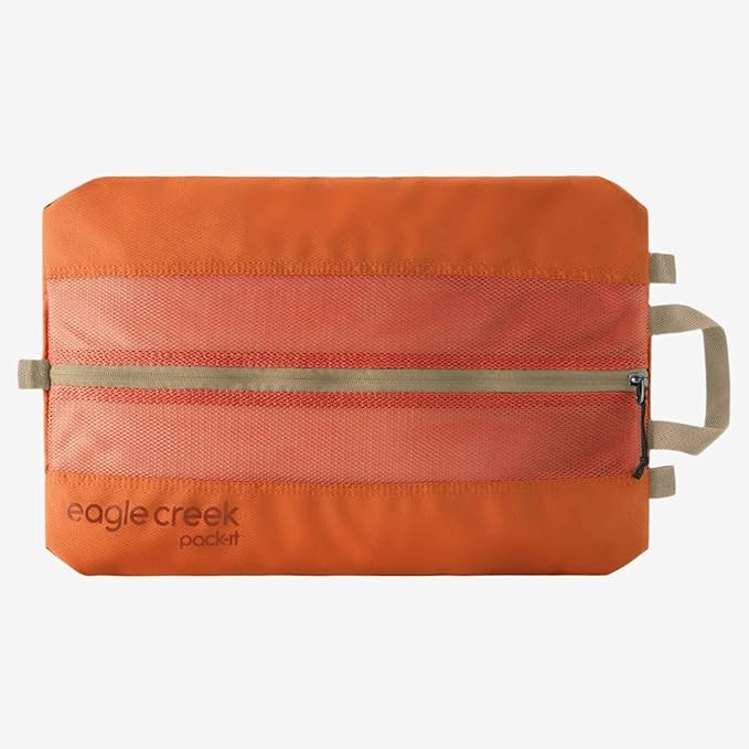 Eagle Creek Pack-It Reveal Shoe Sack - Breathable Shoe Storage Sack for Optimizing Luggage Space - Quick-Drying Material - Lightweight - Translucent Fabric - Washable - Ventilate