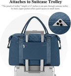 HYC00 Travel Duffel Bag,Carry-on Overnight Weekender Bags for Women,Sports Tote Gym Bag with Wet Pocket