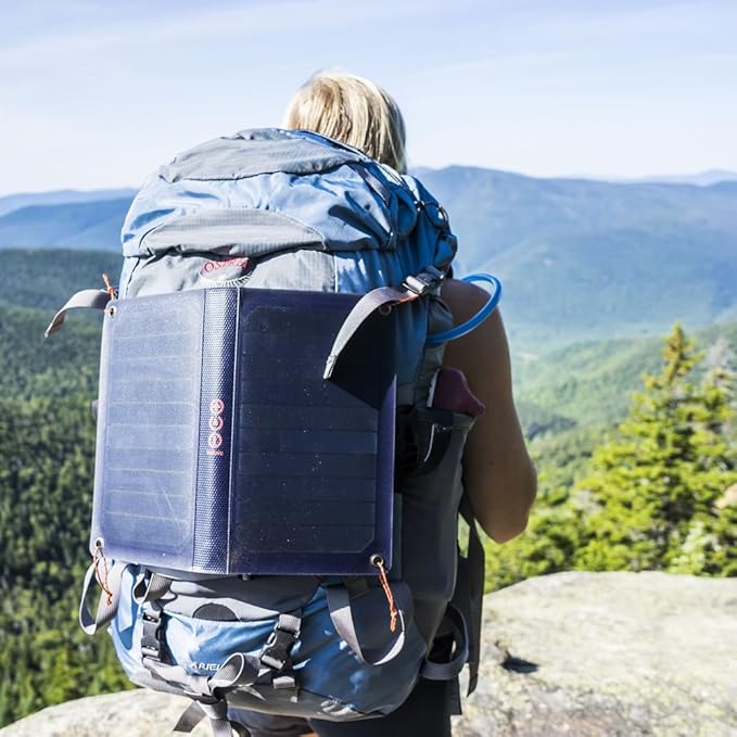 Voltaic Systems - Arc 10 Watt USB Solar Charger | Powers Phones, Tablets, & More | Charges Your Device as Fast as at Home