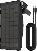 Solar Panel Charger Compatible with Reveal Cellular Trail Cameras X 2.0, X 3.0, X Pro 3.0, Gen 1, SK, XB | 12V Solar Power Supply with Built-in Rechargeable Battery