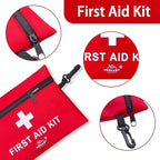2Pack 152 Piece Small First Aid Kit, Travel Size First Aid Kit TSA Approved, Mini Forst aid kit for Home, Car, Travel, Camping, Truck, Sports, Office, Hiking Med Kit for Backpack;Gift for Grandma.