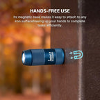 OLIGHT IMINI 2 EDC Rechargeable Keychain Flashlight, 50 Lumens Compact and Portable Mini LED Keyring Lights with Built-in Battery Ideal for Everyday Carry and Emergencies (Midnight Blue)