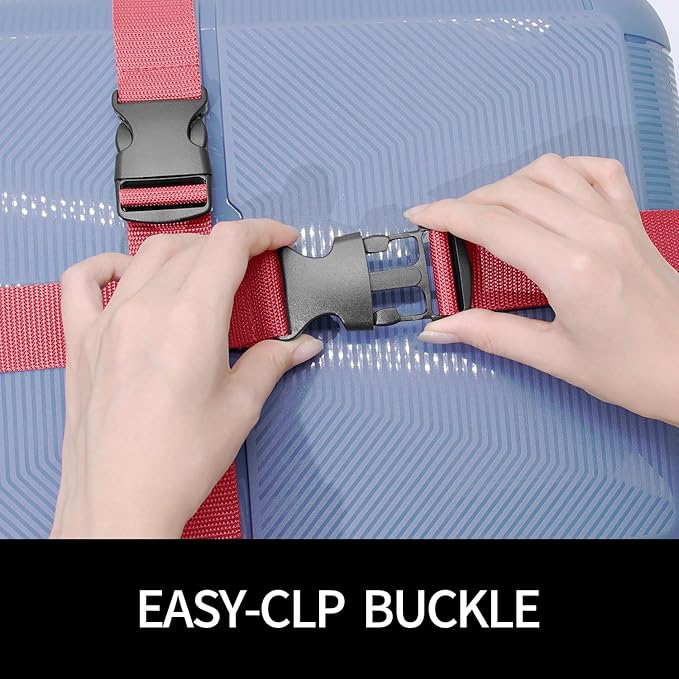 Luggage Straps 2-80Red