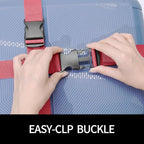 Luggage Straps 2-80Red