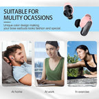 [3 Pairs] Ear Tips Cover for Bose QuietComfort Earbuds II (2022) &Bose QuietComfort Ultra Earbuds (2023), Silicone Sport Ear Hook Cover, Anti-Slip Replacement Eartip Accessories (S,M,L) (Pink)