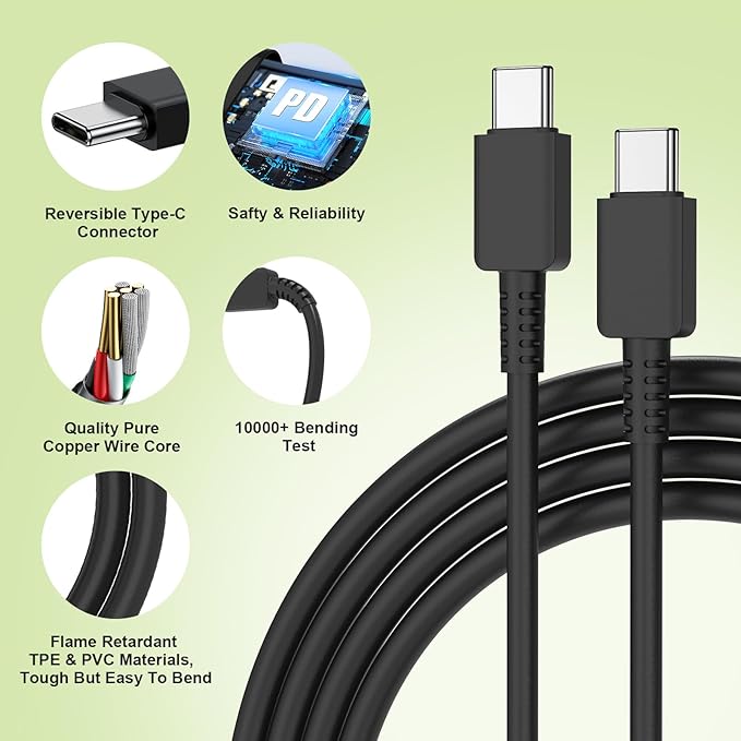 35W Super Fast Charger USBC for Samsung Galaxy S26 S25 S24 S23 S22 S21 Ultra/Plus, 3+6+10FT Type C Charger Fast Charging Cable Cord& Android Block for Tab S10 S9,iPhone 17/16/15(Pro Max/+),iPad
