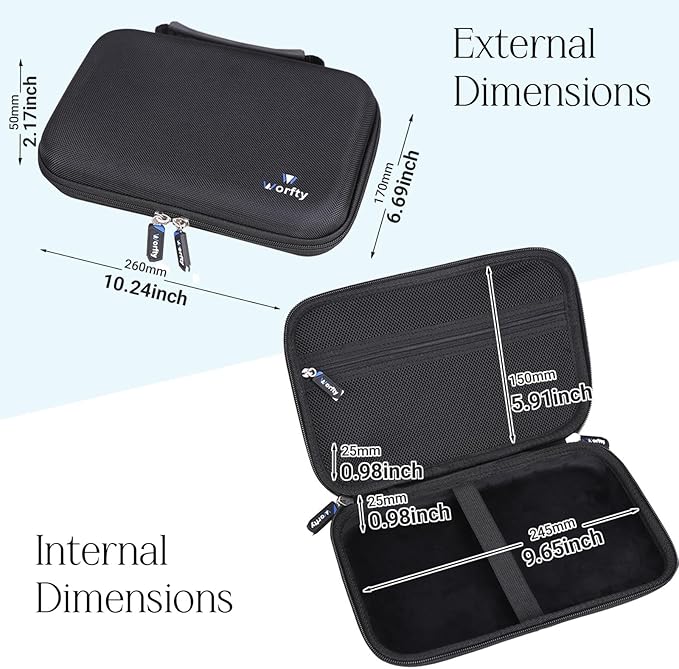 Case for Goal Zero Sherpa 100AC (New) Wireless Portable AC Power Bank 100W USB-C Power Delivery 25600mAh (4th Generation) - Hard Protective Travel Carrying Storage Bag (Black)