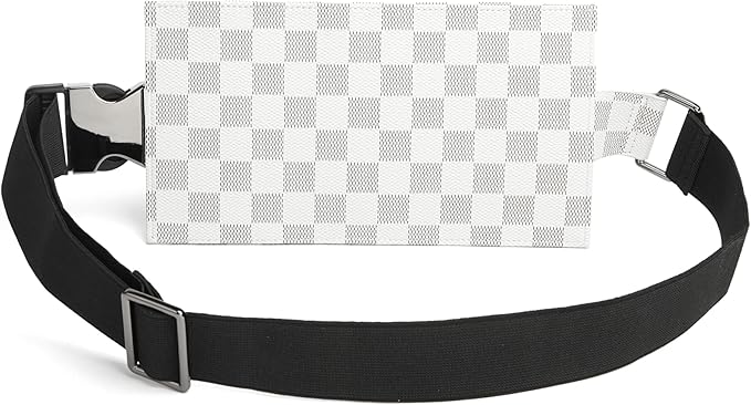 Luxury Travel Wallet – Hidden Money Belt, RFID-Blocking, Anti-Theft Passport Holder for Men & Women (White)