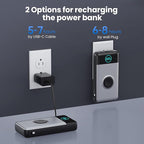 Portable Charger for iPhone with Built-in Cables and AC Wall Plug,Upgraded 40800mah Fast Charging USB C Power Bank,25W PD Travel Essentials Battery Pack for iPhone 17/16/15/14/13,Galaxy,Apple Watch