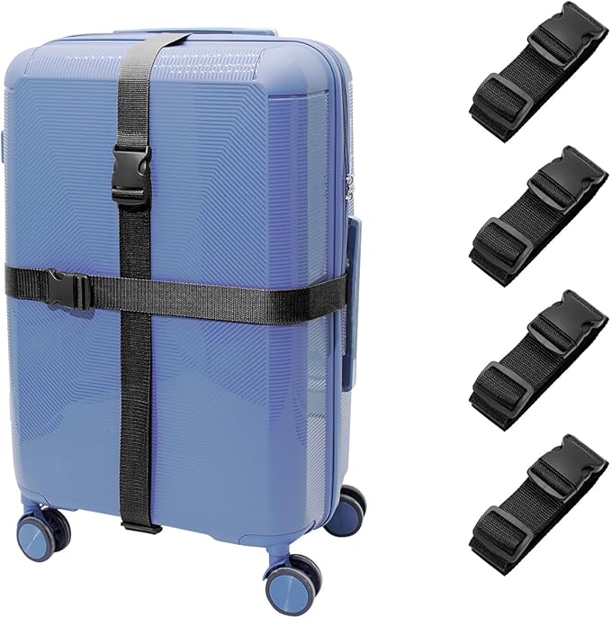 Luggage Straps 2-80Black