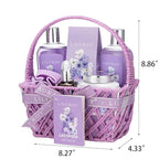 Mothers Day Gifts for Women - Lavender Bath and Body Gift Set for Women, Spa Gift Basket | Mothers Day Gifts for Mom, Birthday, Self Care, Valentines Day, Christmas Gift, All Occasion