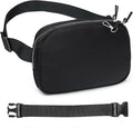 Mini Belt Bag for Women, RFID Small Fanny Pack, Womens Fashion Waist Packs with Extender Strap, Crossbody Bum Bags