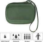 Khanka Hard Case Replacement for Anker 45W Wall Charger 5,000mAh 20W Portable Charger, 521 Power Bank (PowerCore Fusion), Case Only (Green)