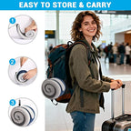 Travel Pillows for Airplanes,Neck Pillow for Traveling, Memory Foam Travel Pillows Neck Support Sleep for Long Flight,Suitable for Airplanes,Offices and Cars
