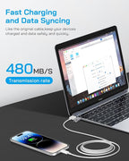 i Phone Lightning Charger，[MFi Certified] Phone Charger USB with Charging Cord 6 ft i Phone Charger Cable for i Phone 14 13 12 11 Pro/Pro Max/SE 2022/8/7/XS/XR/X/i Pad (4- Pack)