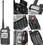 BAOFENG UV-5R Upgraded Version 8W ham Radio, 2rd gen UV5R (UV5R Upgrade Version) 1 Pack