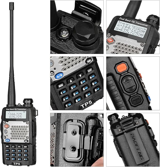 BAOFENG UV-5R Upgraded Version 8W ham Radio, 2rd gen UV5R (UV5R Upgrade Version) 1 Pack