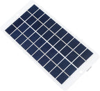 Airshi USB Output Solar Charging Panel, Portable Solar Panel Charger 4.5W 5V Monocrystalline Silicon for Camping
